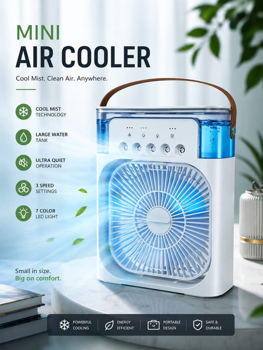 DLC - Cooling Fan With Ice | DLC - مروحة تبريد مع الثلج