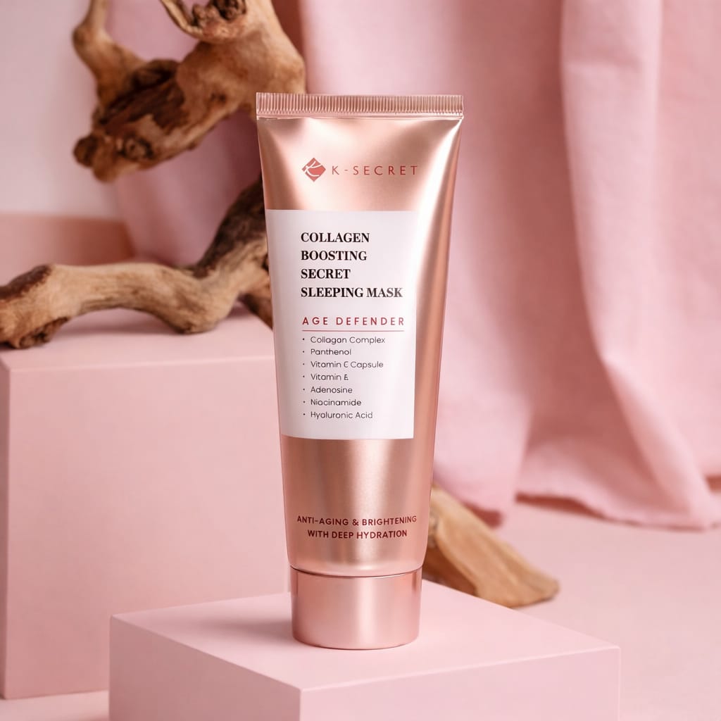 K-SECRET – COLLAGEN BOOSTING SECRET SLEEPING MASK (ORIGINAL) كي-سِكريت – قناع النوم السري لتعزيز الكولاجين