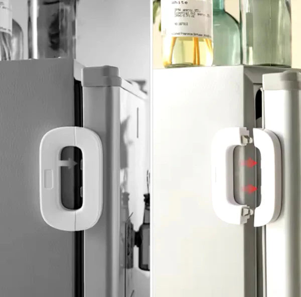 Multifunctional fridge lock